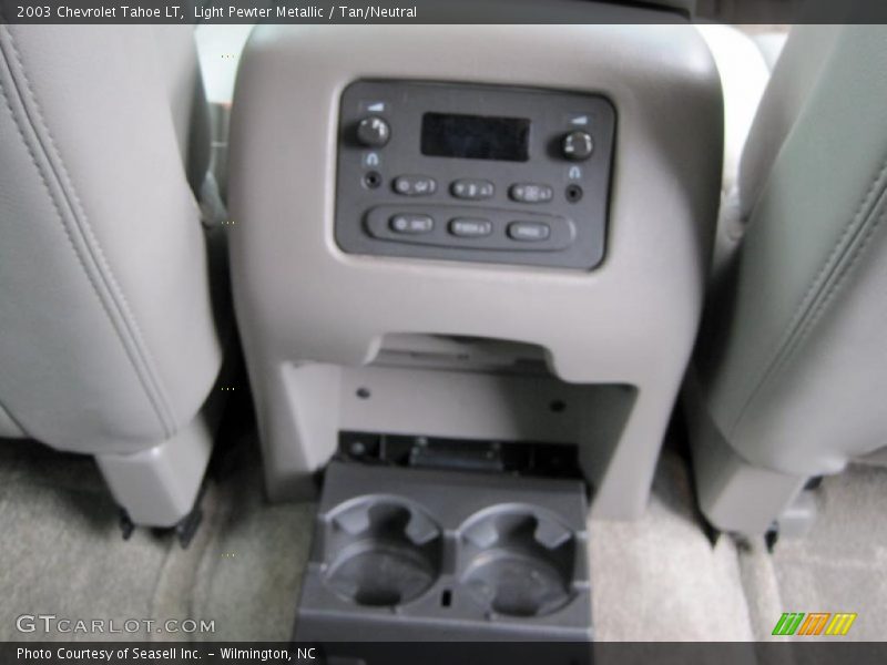 Light Pewter Metallic / Tan/Neutral 2003 Chevrolet Tahoe LT