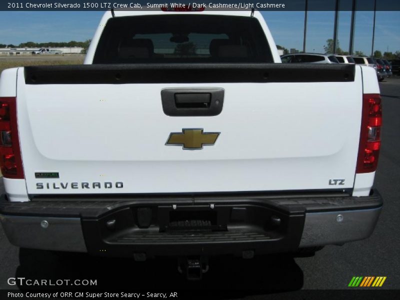 Summit White / Dark Cashmere/Light Cashmere 2011 Chevrolet Silverado 1500 LTZ Crew Cab