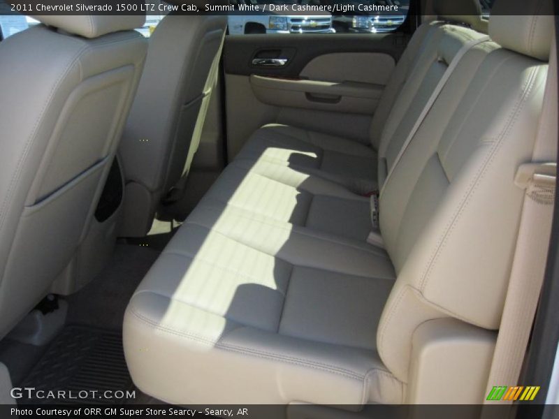 Summit White / Dark Cashmere/Light Cashmere 2011 Chevrolet Silverado 1500 LTZ Crew Cab