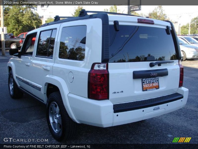 Stone White / Dark Slate Gray 2010 Jeep Commander Sport 4x4