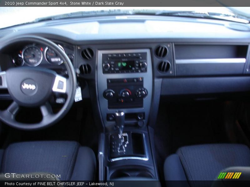 Stone White / Dark Slate Gray 2010 Jeep Commander Sport 4x4