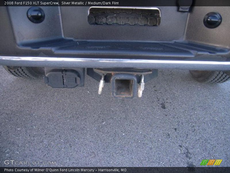 Silver Metallic / Medium/Dark Flint 2008 Ford F150 XLT SuperCrew