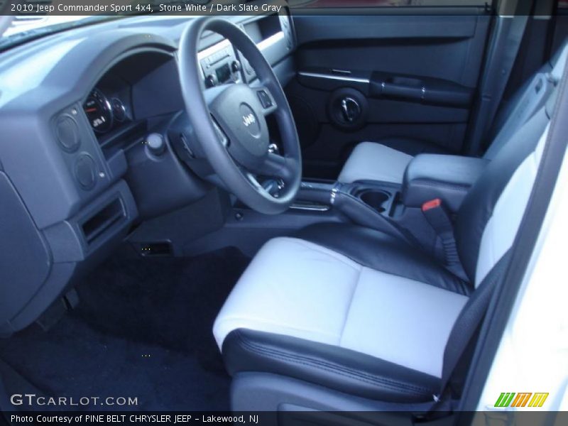Stone White / Dark Slate Gray 2010 Jeep Commander Sport 4x4