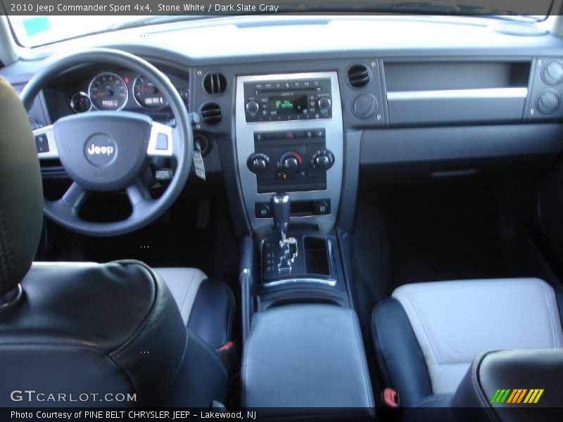 Stone White / Dark Slate Gray 2010 Jeep Commander Sport 4x4
