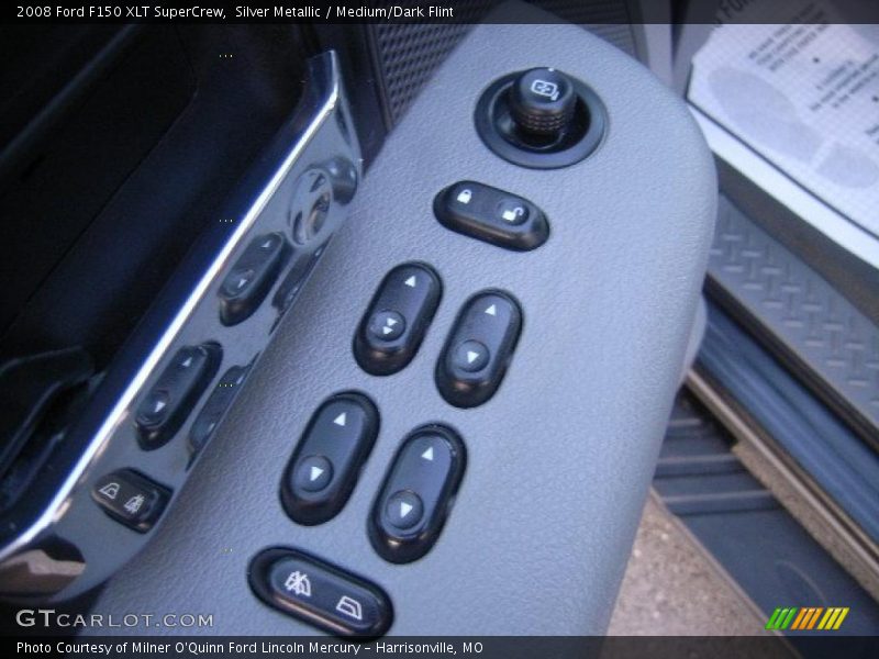 Silver Metallic / Medium/Dark Flint 2008 Ford F150 XLT SuperCrew