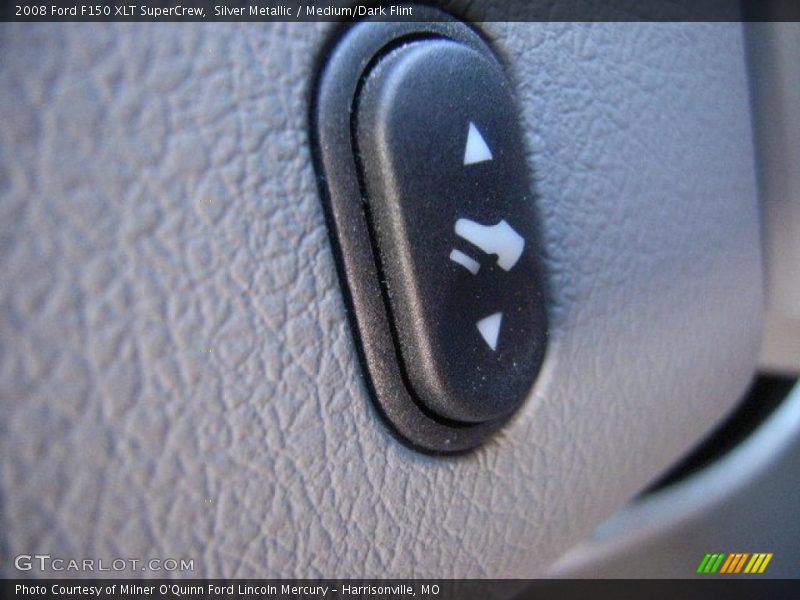 Silver Metallic / Medium/Dark Flint 2008 Ford F150 XLT SuperCrew