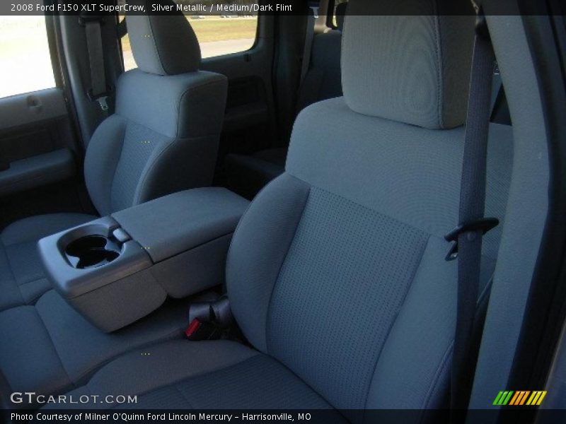 Silver Metallic / Medium/Dark Flint 2008 Ford F150 XLT SuperCrew