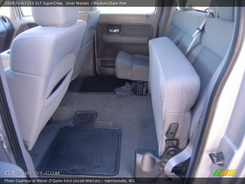 Silver Metallic / Medium/Dark Flint 2008 Ford F150 XLT SuperCrew
