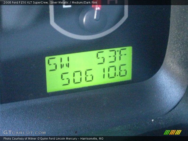 Silver Metallic / Medium/Dark Flint 2008 Ford F150 XLT SuperCrew