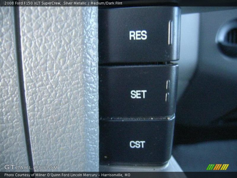 Silver Metallic / Medium/Dark Flint 2008 Ford F150 XLT SuperCrew