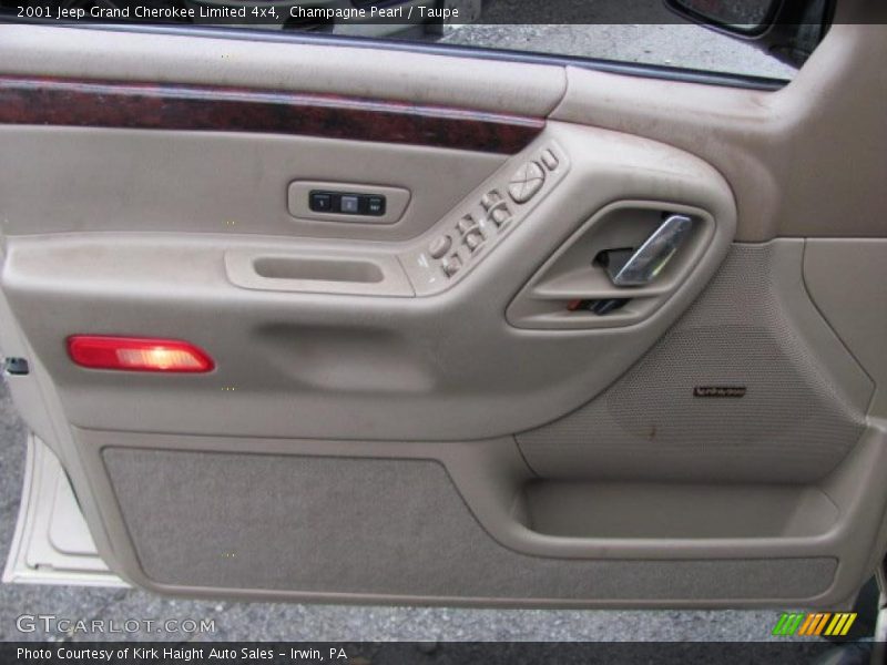 Champagne Pearl / Taupe 2001 Jeep Grand Cherokee Limited 4x4