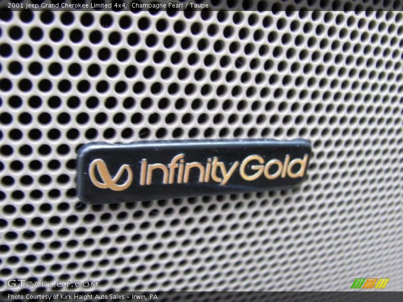 Champagne Pearl / Taupe 2001 Jeep Grand Cherokee Limited 4x4
