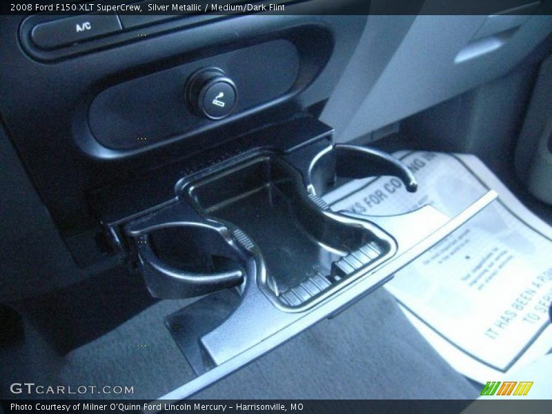 Silver Metallic / Medium/Dark Flint 2008 Ford F150 XLT SuperCrew