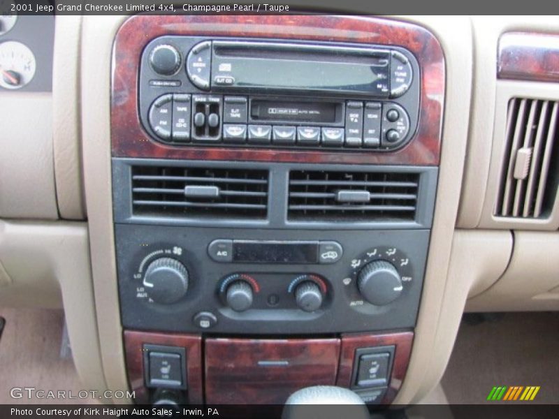 Champagne Pearl / Taupe 2001 Jeep Grand Cherokee Limited 4x4