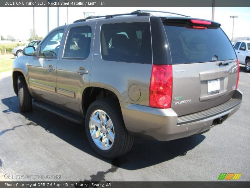 Mocha Steel Metallic / Light Tan 2011 GMC Yukon SLT