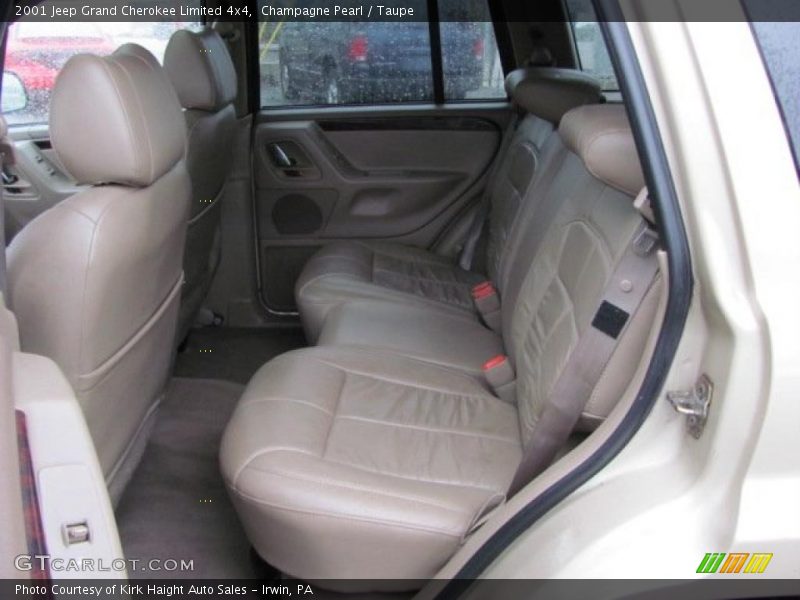 Champagne Pearl / Taupe 2001 Jeep Grand Cherokee Limited 4x4