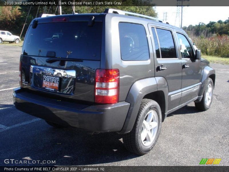 Dark Charcoal Pearl / Dark Slate Gray 2010 Jeep Liberty Limited 4x4