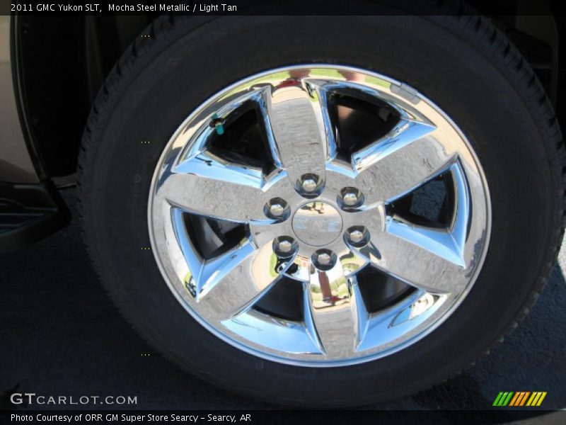 Mocha Steel Metallic / Light Tan 2011 GMC Yukon SLT