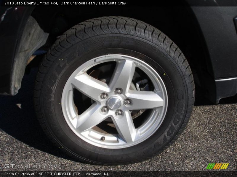 Dark Charcoal Pearl / Dark Slate Gray 2010 Jeep Liberty Limited 4x4