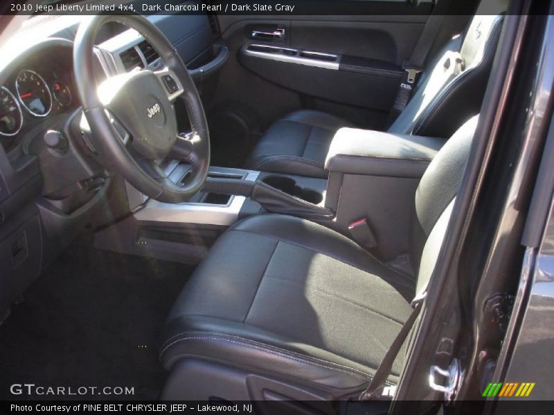 Dark Charcoal Pearl / Dark Slate Gray 2010 Jeep Liberty Limited 4x4