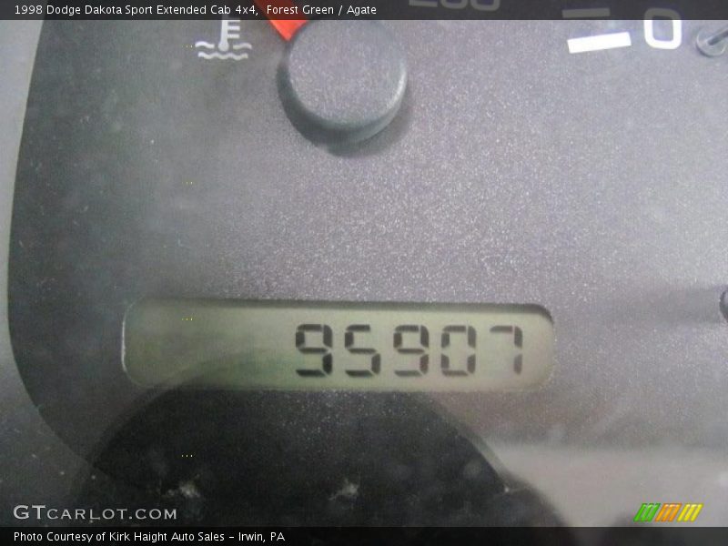 Forest Green / Agate 1998 Dodge Dakota Sport Extended Cab 4x4