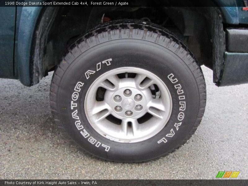 Forest Green / Agate 1998 Dodge Dakota Sport Extended Cab 4x4