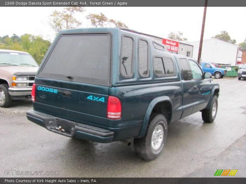 Forest Green / Agate 1998 Dodge Dakota Sport Extended Cab 4x4