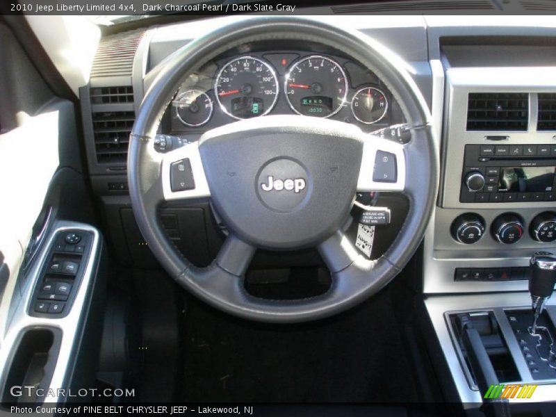 Dark Charcoal Pearl / Dark Slate Gray 2010 Jeep Liberty Limited 4x4