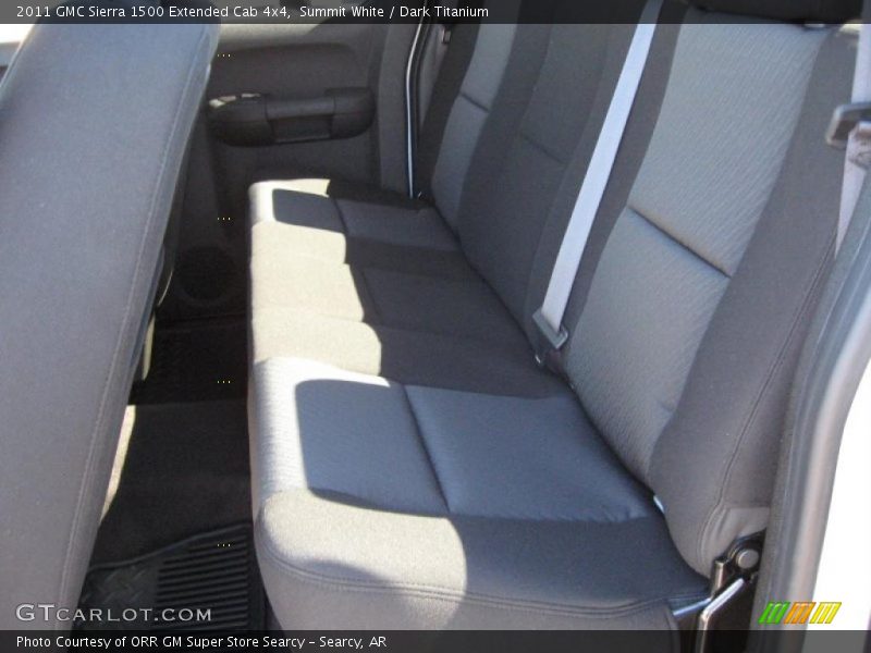 Summit White / Dark Titanium 2011 GMC Sierra 1500 Extended Cab 4x4