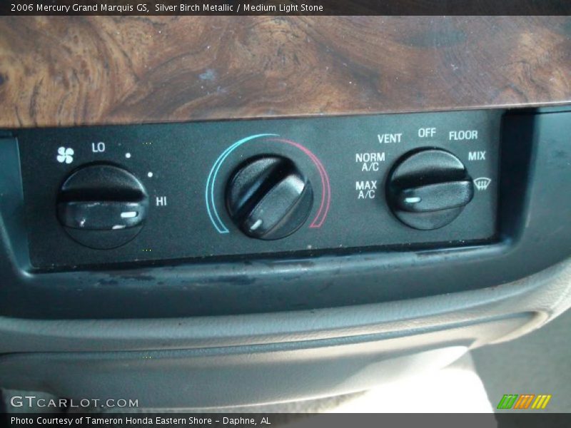 Silver Birch Metallic / Medium Light Stone 2006 Mercury Grand Marquis GS