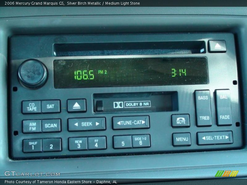 Silver Birch Metallic / Medium Light Stone 2006 Mercury Grand Marquis GS