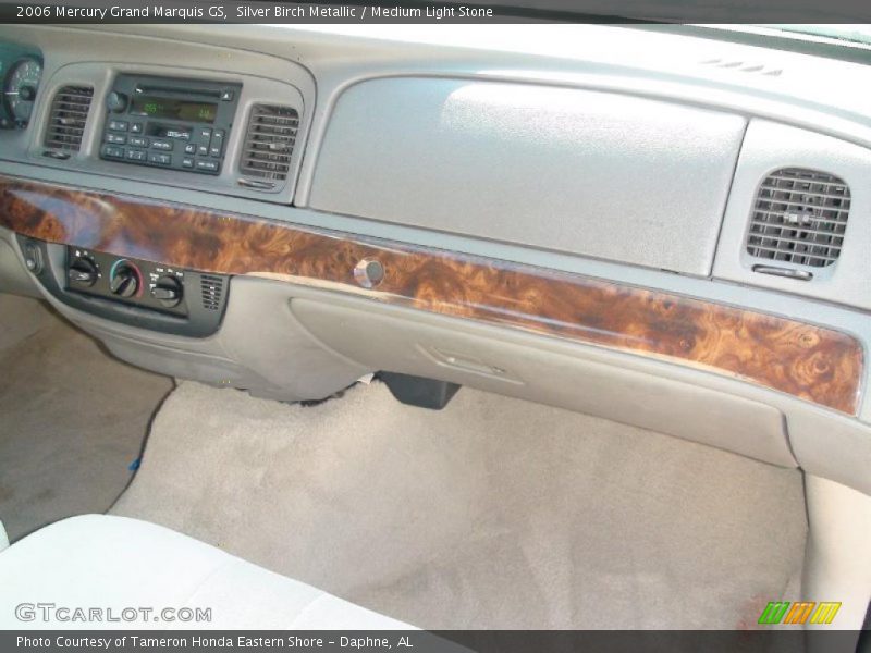 Silver Birch Metallic / Medium Light Stone 2006 Mercury Grand Marquis GS