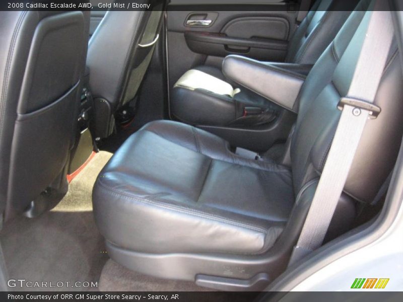 Gold Mist / Ebony 2008 Cadillac Escalade AWD