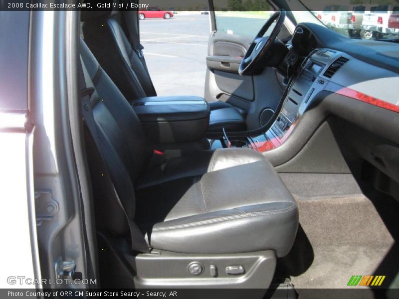Gold Mist / Ebony 2008 Cadillac Escalade AWD