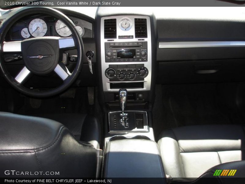 Cool Vanilla White / Dark Slate Gray 2010 Chrysler 300 Touring