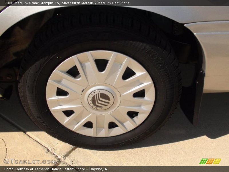 Silver Birch Metallic / Medium Light Stone 2006 Mercury Grand Marquis GS