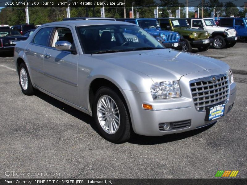 Bright Silver Metallic / Dark Slate Gray 2010 Chrysler 300 Touring