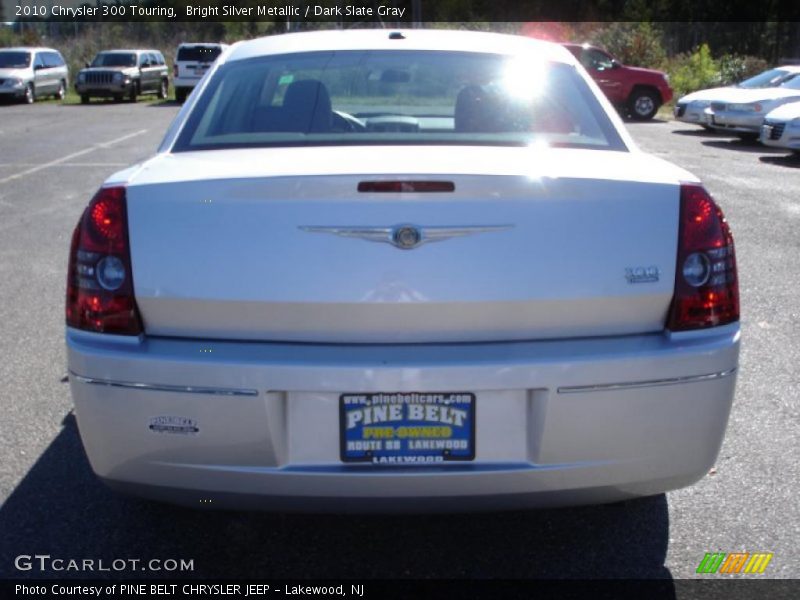 Bright Silver Metallic / Dark Slate Gray 2010 Chrysler 300 Touring
