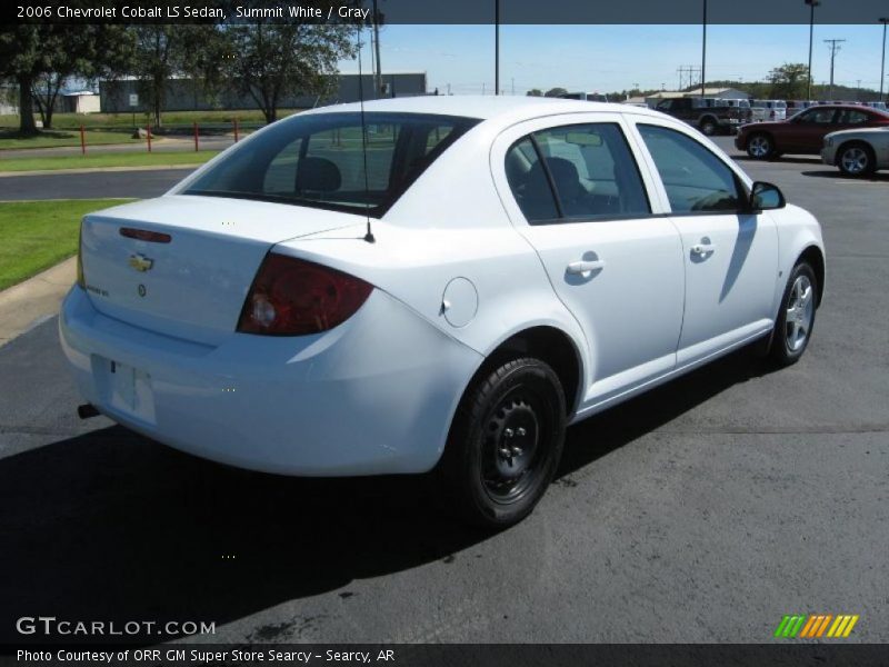 Summit White / Gray 2006 Chevrolet Cobalt LS Sedan