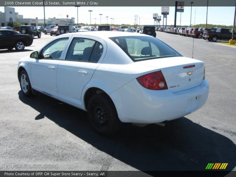 Summit White / Gray 2006 Chevrolet Cobalt LS Sedan