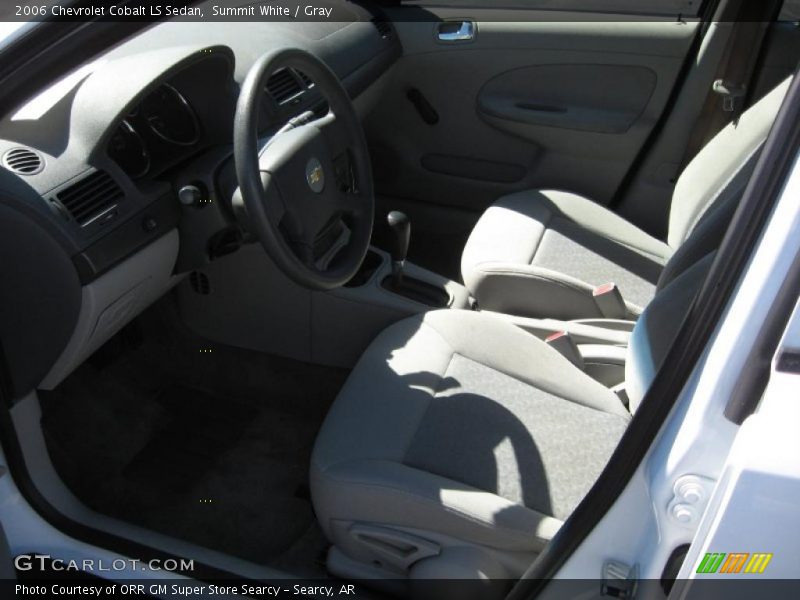 Summit White / Gray 2006 Chevrolet Cobalt LS Sedan