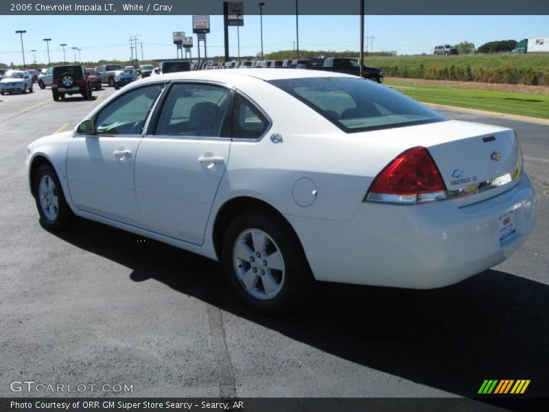White / Gray 2006 Chevrolet Impala LT