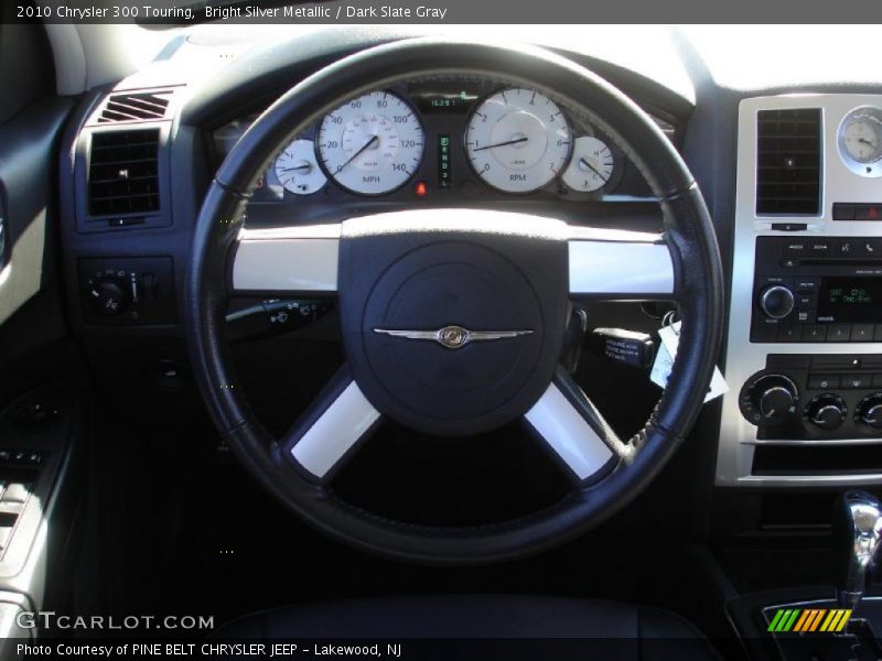 Bright Silver Metallic / Dark Slate Gray 2010 Chrysler 300 Touring
