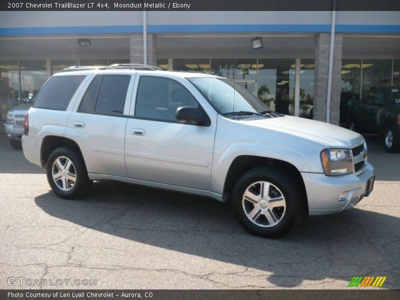 Moondust Metallic / Ebony 2007 Chevrolet TrailBlazer LT 4x4