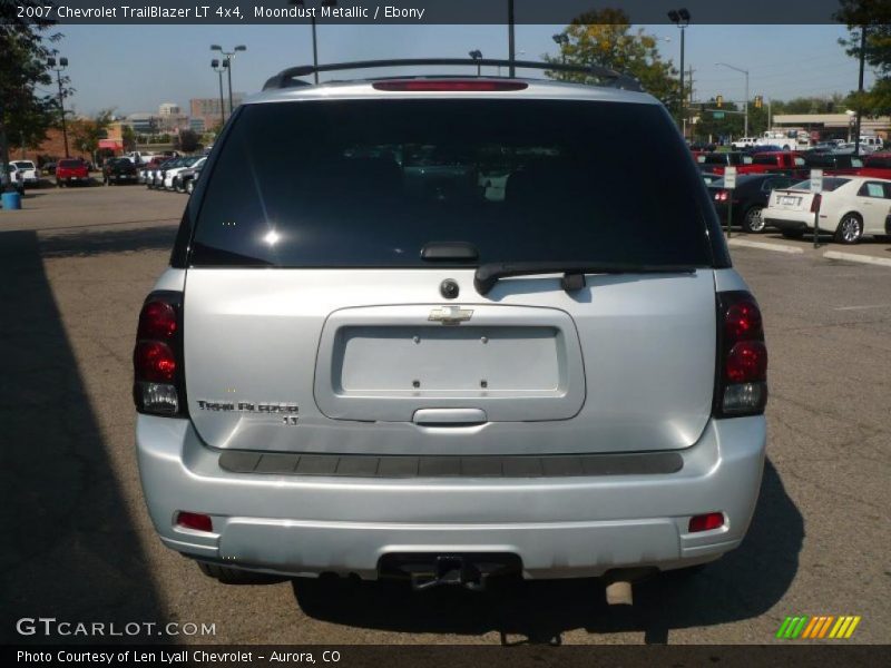 Moondust Metallic / Ebony 2007 Chevrolet TrailBlazer LT 4x4