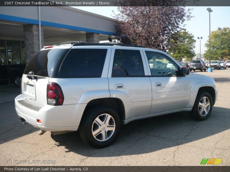 Moondust Metallic / Ebony 2007 Chevrolet TrailBlazer LT 4x4
