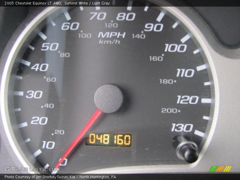 Summit White / Light Gray 2005 Chevrolet Equinox LT AWD