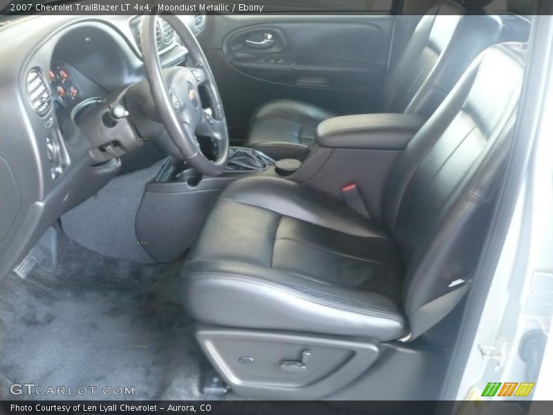 Moondust Metallic / Ebony 2007 Chevrolet TrailBlazer LT 4x4