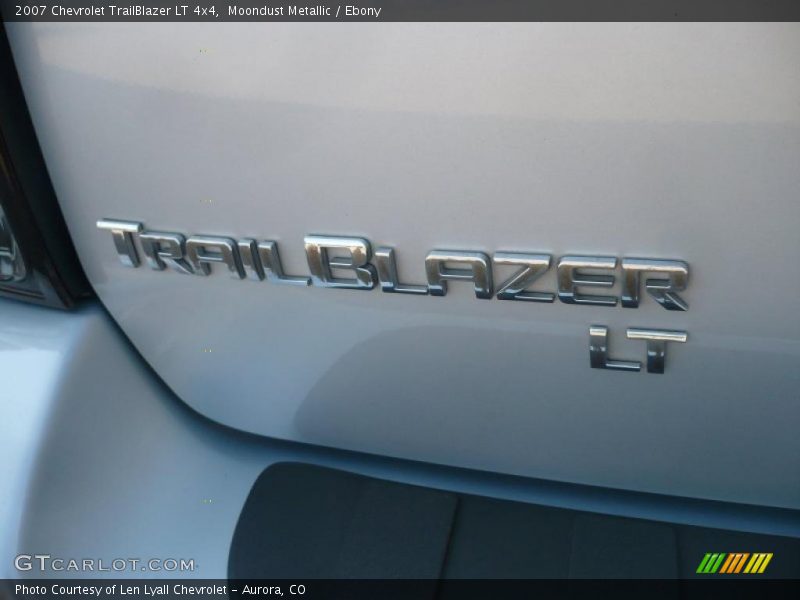 Moondust Metallic / Ebony 2007 Chevrolet TrailBlazer LT 4x4