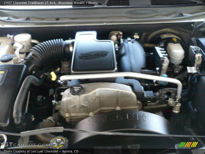 Moondust Metallic / Ebony 2007 Chevrolet TrailBlazer LT 4x4
